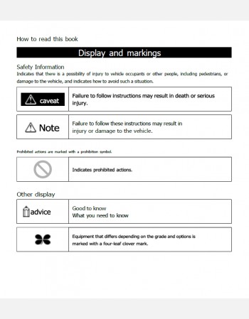 subaru levorg 2015- 2016 owners manual in english